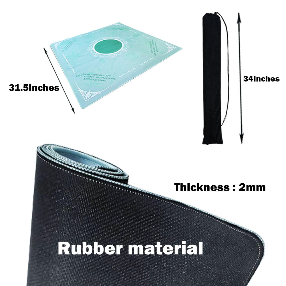 StellarOcean Mahjong mat easy care; air out to remove odor and avoid sun.