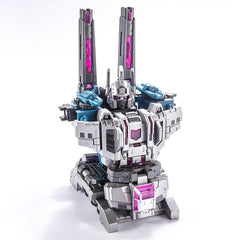 STENBEIGO 5-in-1 combined robot showcases the assembled figure for display.