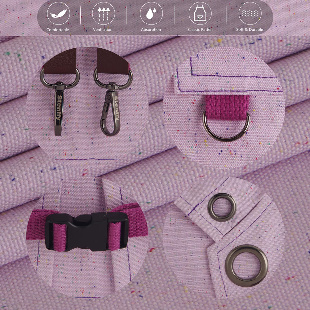 Stenffy Kids Art Apron waterproof fabric keeps outfits dry during spills.