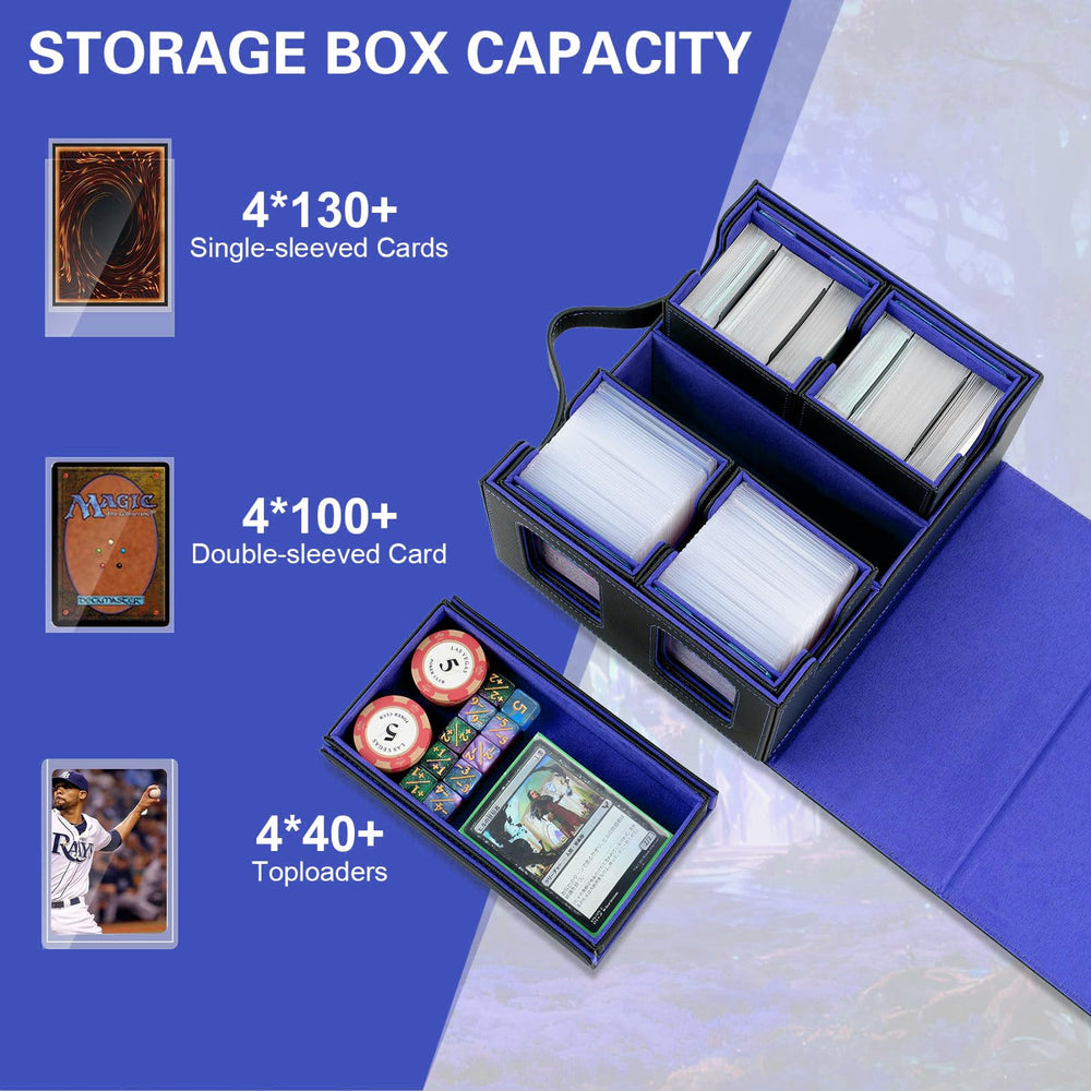 Stepane Commander deck box showing ergonomic handle for easy transport.