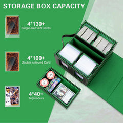 Stepane deck box shows its large capacity for 400+ cards