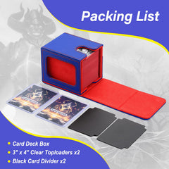 Stepane magnetic closure keeps the deck secure between games
