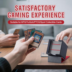 Wide U-shaped opening grants easy access to your cards.