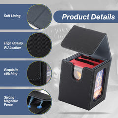 Stepane MTG deck box with commander deck in top loader for secure transport
