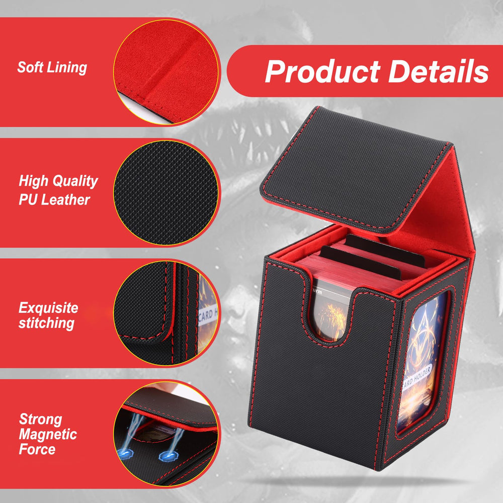 Stepane deck box includes top loaders for secure protection
