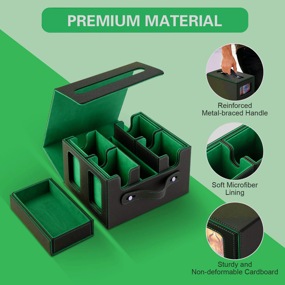 Stepane includes dividers and frosted sleeves for easy sorting
