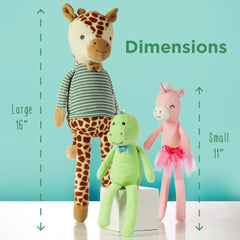 Stephen Joseph Bella Bunny shirt detail shows extra personality in a cuddly form.