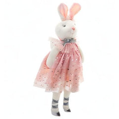 Stephen Joseph Bella Bunny sitting pose showcases approachable, huggable companion.
