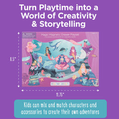 Stephen Joseph magnetic scene with drawer for mermaids play, inspiring creative adventures on the move.