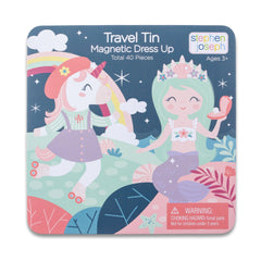 Stephen Joseph unicorn scene with magnetic outfits for pretend play.