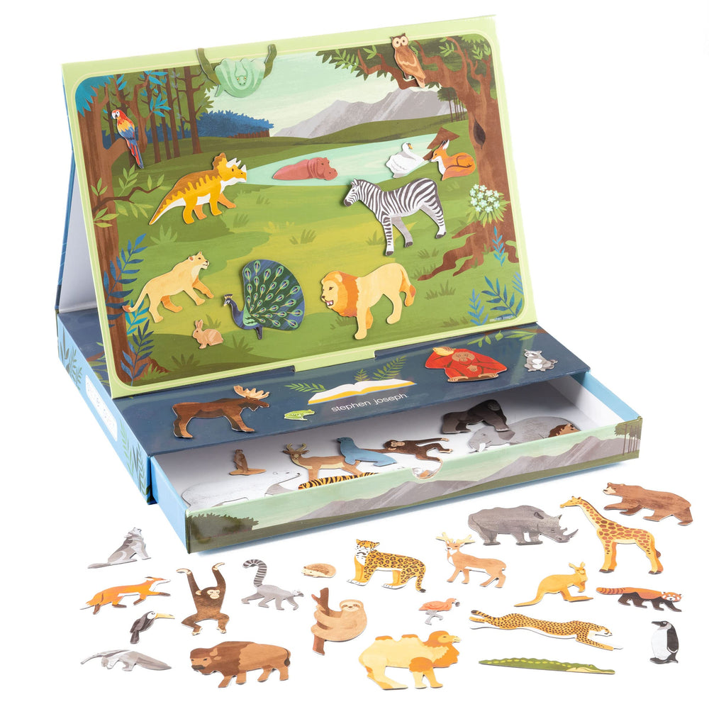 Stephen Joseph magnetic pieces pack provides 50 plus pieces for creativity