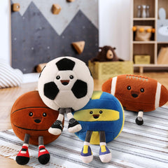 Stepxi volleyball pillow provides snuggly comfort during games or study breaks