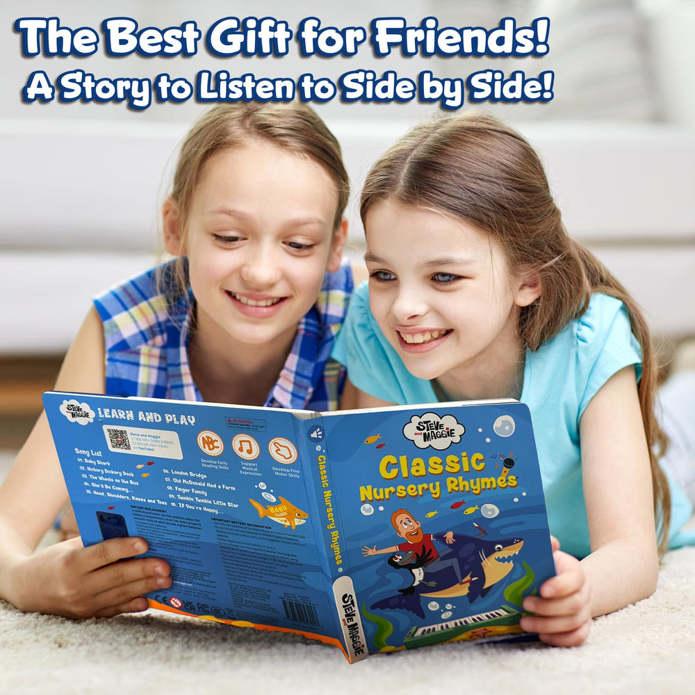 Steve and Maggie Sound Book recyclable packaging appeals to eco-conscious families