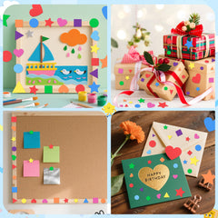 Sticeard educational crafts with foam stickers for hands-on learning and creativity.