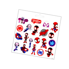 Stickerland Spidey sticker sheet bright visuals for kids' party activities.