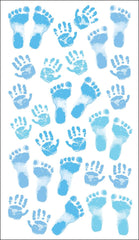 Sticko pastel baby boy prints stickers add delicate embellishments to DIY projects