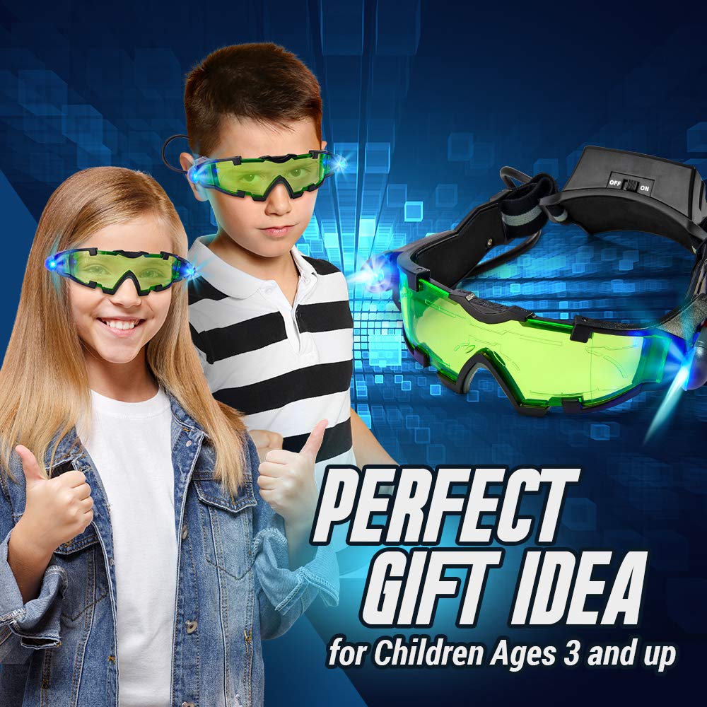 Sticky Lil Fingers kid-friendly goggles designed for safe, imaginative play.