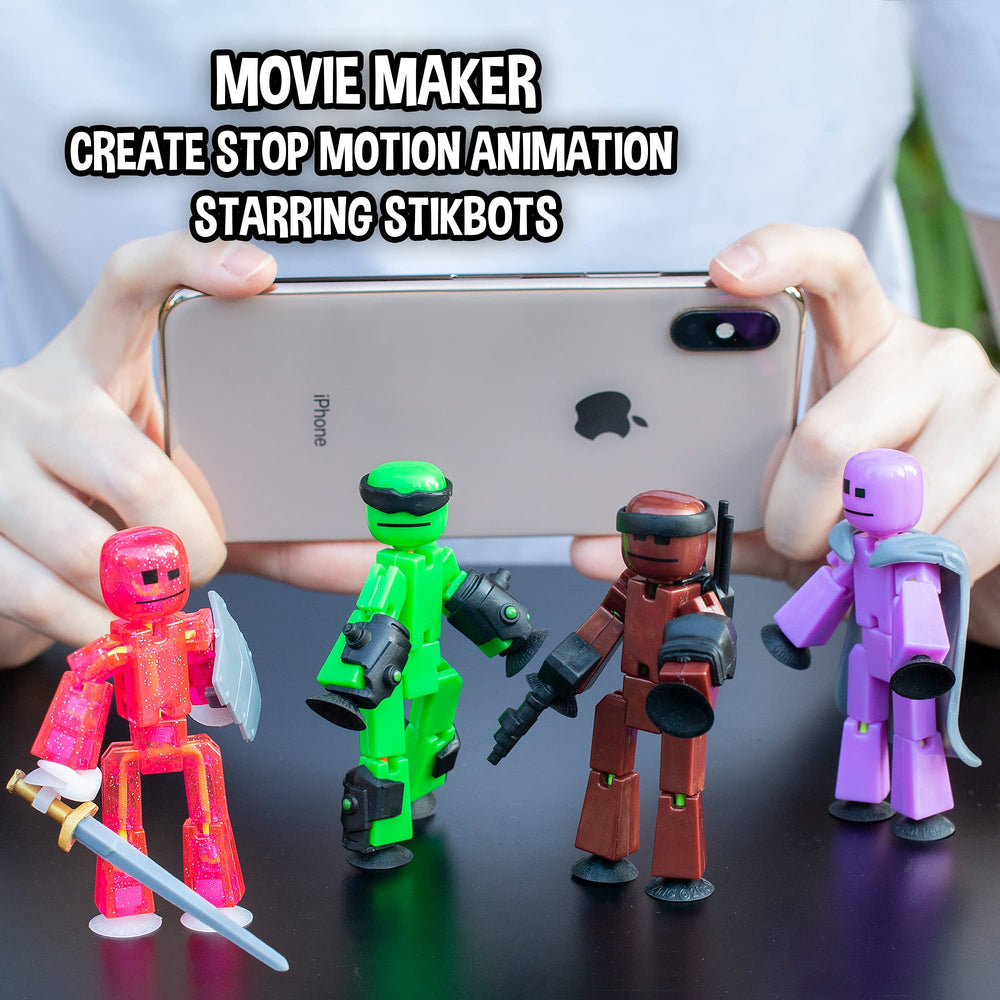 StikBot Off the Grid Regalius figure suited for imaginative stop-motion adventures.