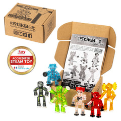 StikBot Zing Monsters Goblin poseable figure for spooky scenes.
