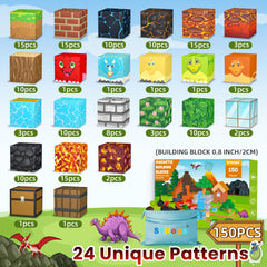 Stlloys blocks feature sealed edges and strong magnets for safe, durable play