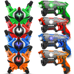 Stlloys laser tag guns 4-pack for outdoor family play.