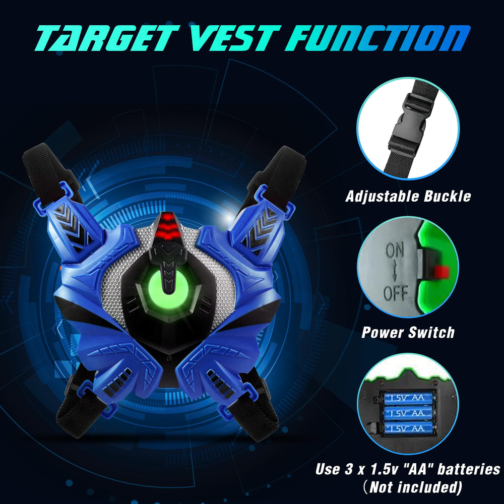 Durable, safe infrared system designed for kids' use.