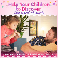 Stoie's wooden clarinet invites pretend-play storytelling and cooperative games.