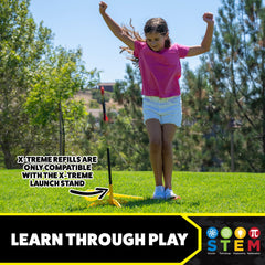 Rockets launch up to 400 feet during park and backyard play