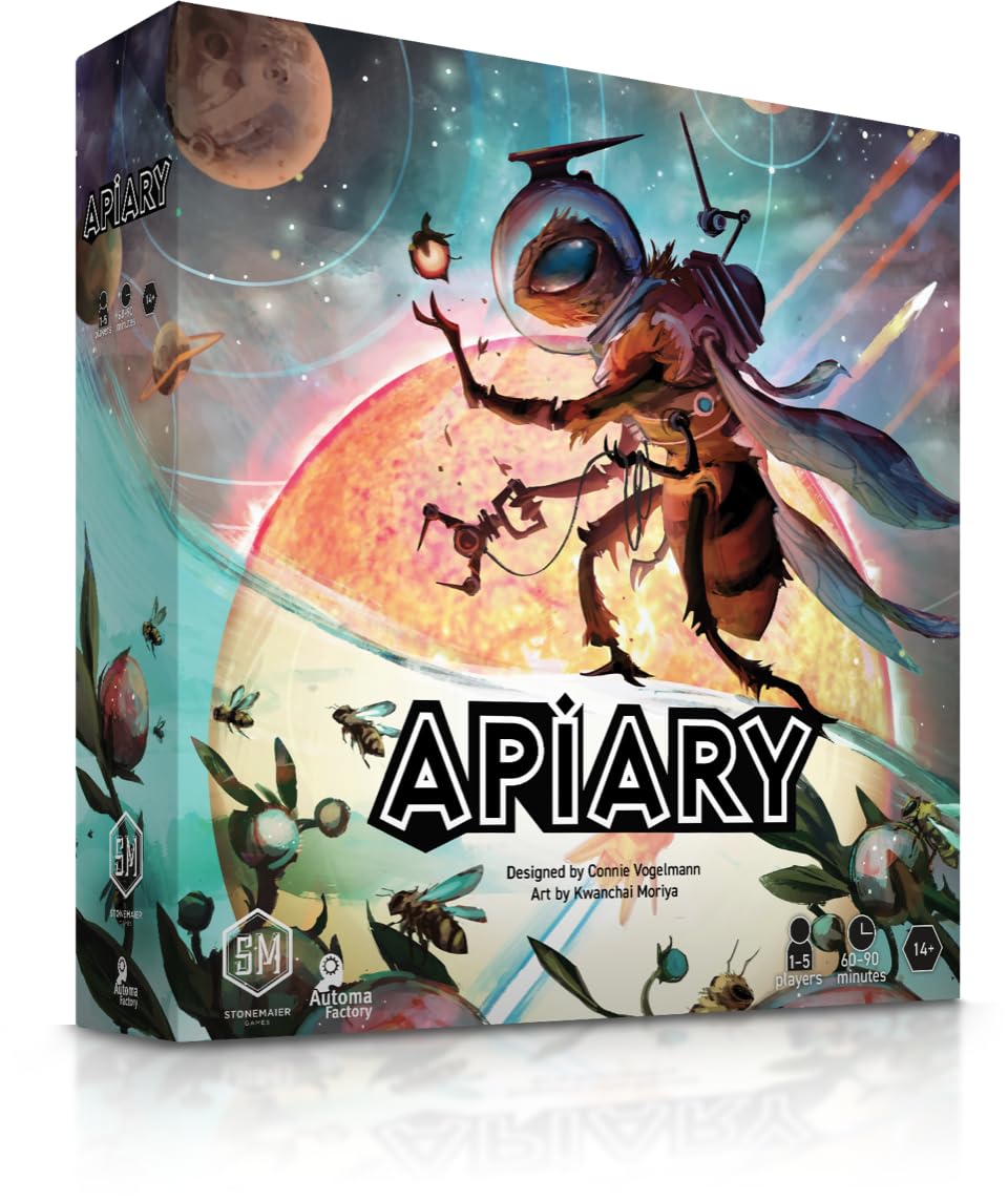 Stonemaier Apiary hive-building action shows expansion opportunities in play
