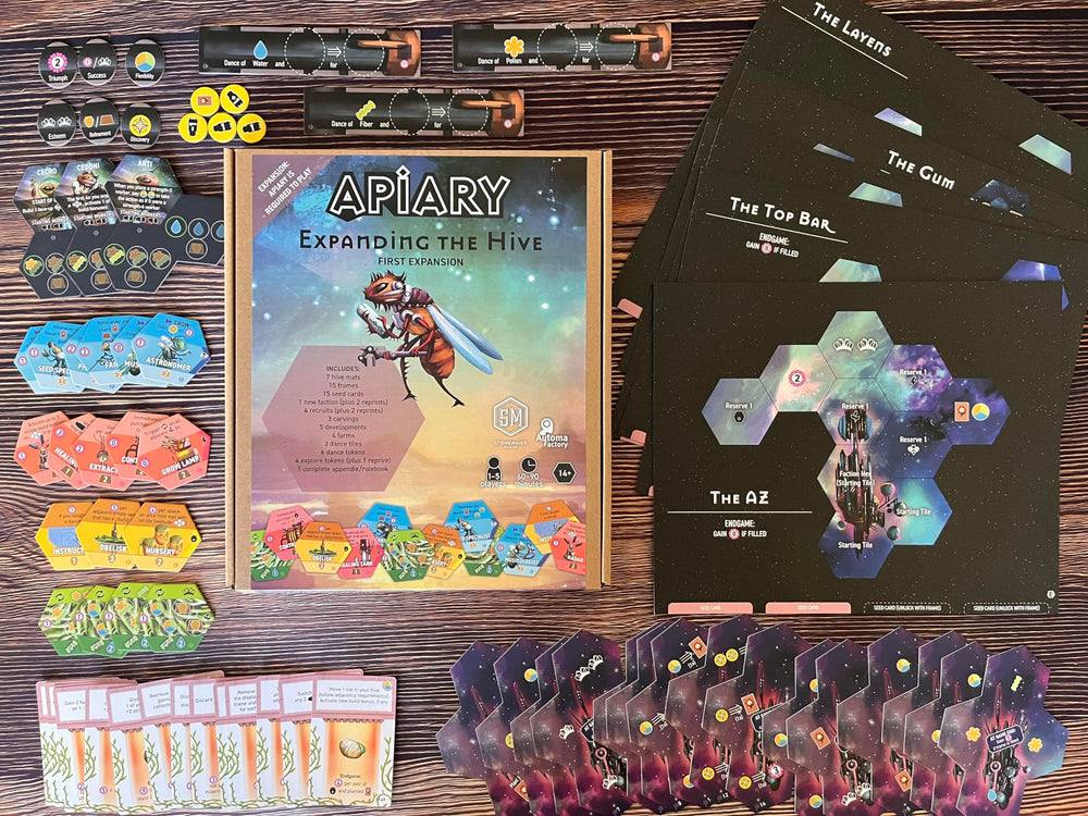 Stonemaier Apiary expansion features a new faction for fresh strategic options