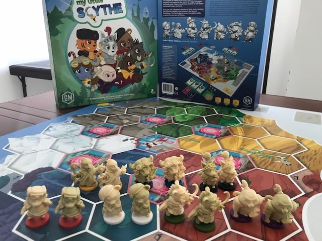Stonemaier My Little Scythe quest cards fuel varied strategy and exploration.