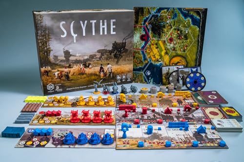 Stonemaier Scythe box inserts - premium components and organization