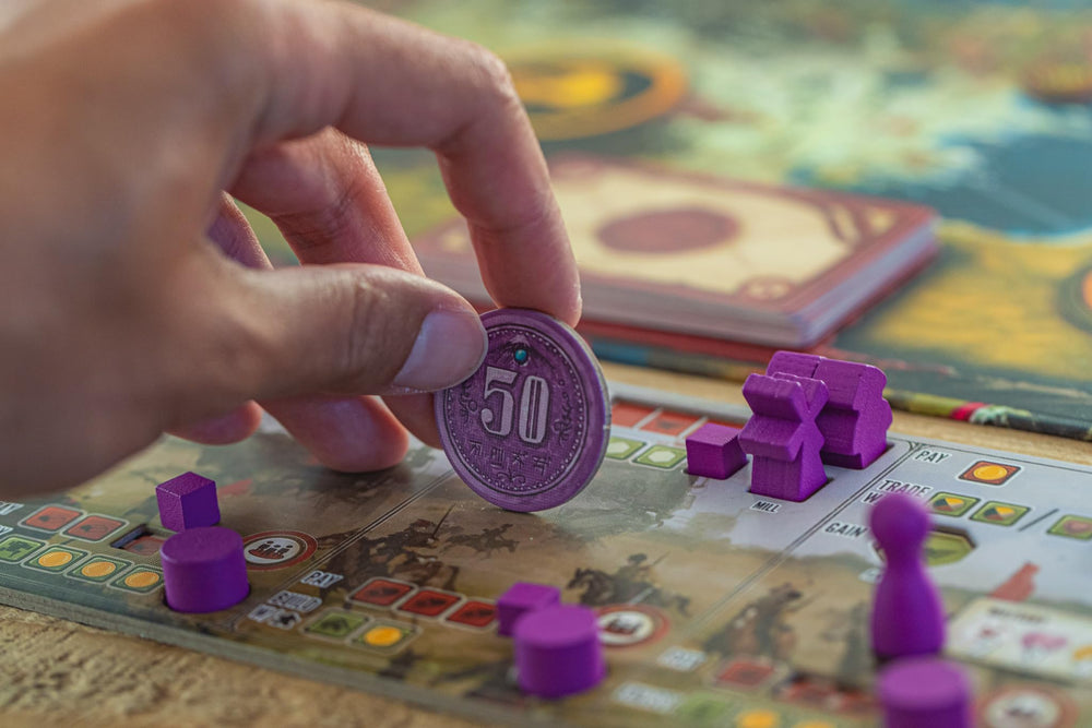 Stonemaier Scythe Invaders from Afar includes components to support up to seven players.