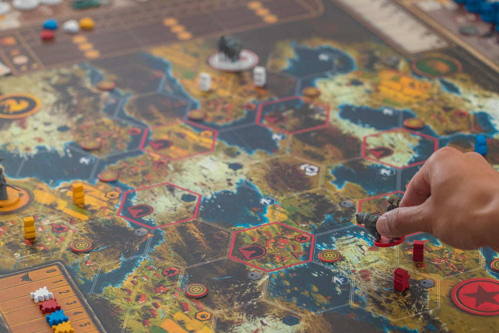 Stonemaier Scythe upgrade tokens - progress and planning tools