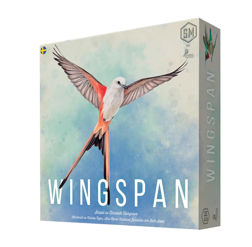 Stonemaier Wingspan bird cards, rich visuals enhancing immersion and strategic bird collection.