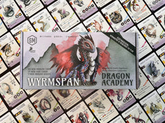 Stonemaier Wyrmspan fledgling-dragons with training potential and evolving abilities
