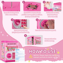 STOPKLAS Piggy Bank gift-ready packaging with accessories included.
