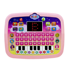 STOULKD Kid Tablet requires 3 AA batteries for power.