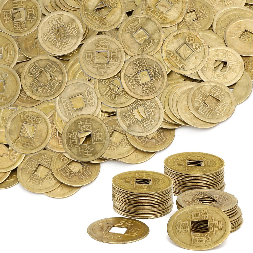 STPIYFZU Chinese coins display for collection and good luck symbolism