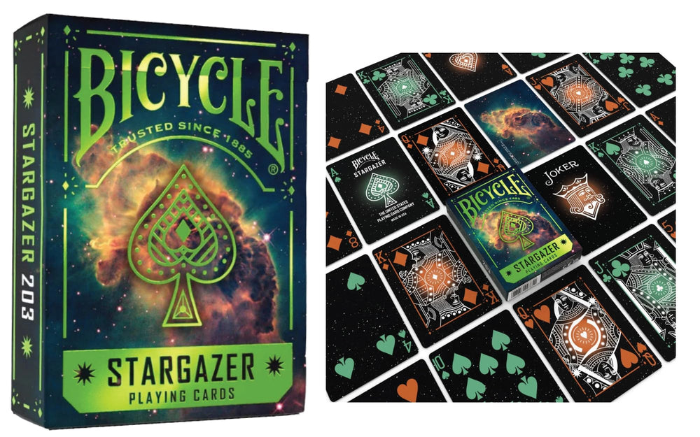 Straight Poker Supplies Stargazer collection display, perfect for collectors