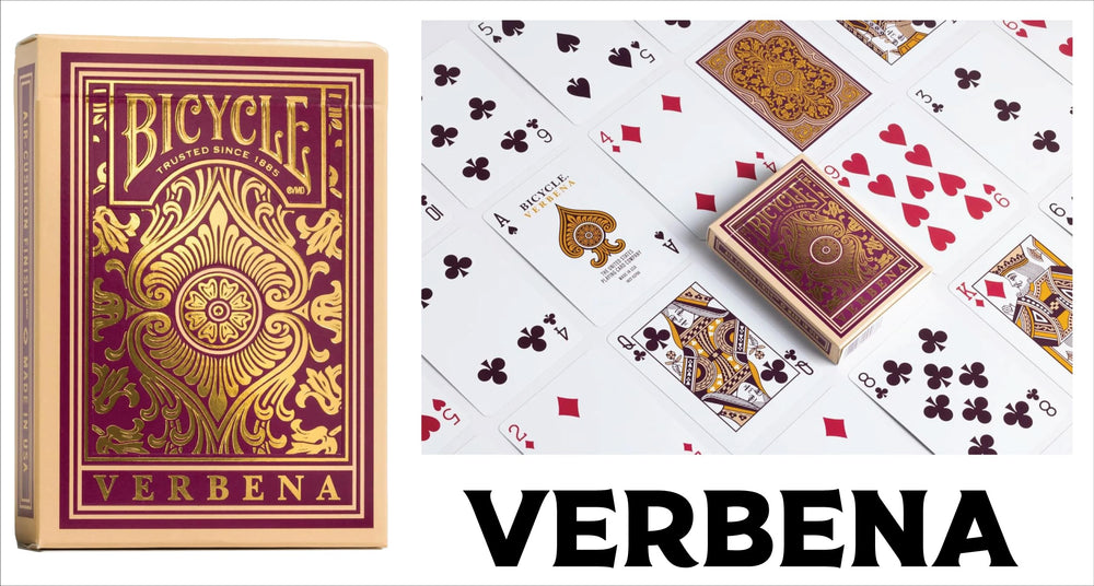 Straight Poker Supplies Bicycle Cinder deck features dramatic contrast for performance shuffles