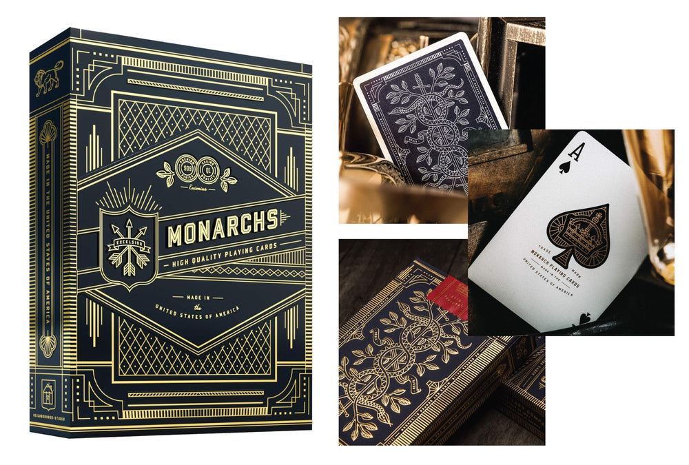Straight Poker Supplies Theory11 Citizens deck—vintage-inspired design for cardistry and display.