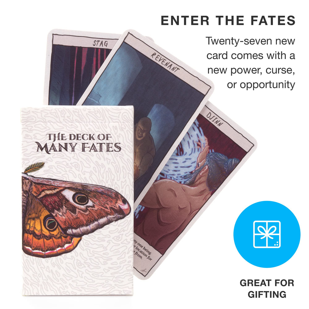 Stratagem 49 tarot-style cards—clear viewing during fast-paced encounters.