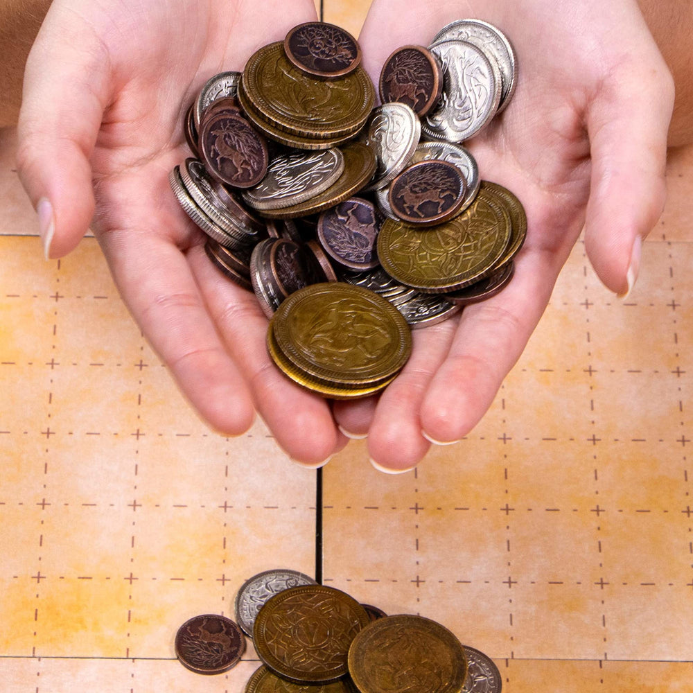 Stratagem Dragon's Hoard gold coins gleaming for dramatic treasure reveals