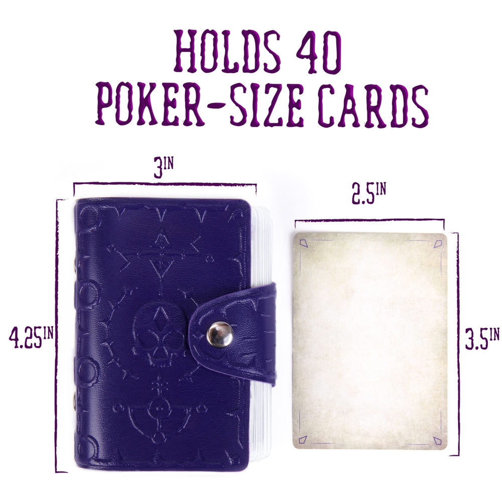 Stratagem Pocket Compendium rustic arcane grimoire with vintage charm.