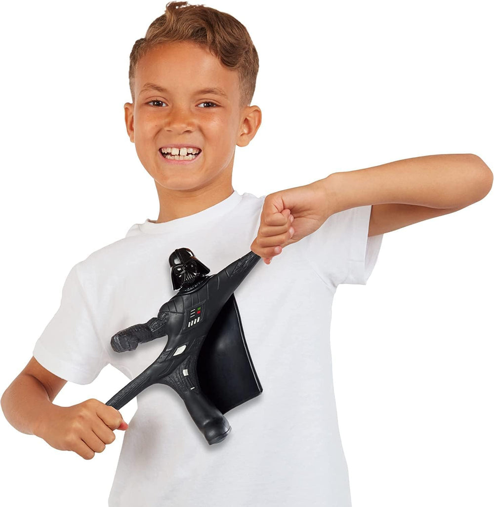 STRETCH ARMSTRONG Darth Vader pose showcase figure for dynamic display and storytelling.