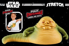 Stretch Armstrong Jabba the Hutt action figure articulates with flexible, durable material.