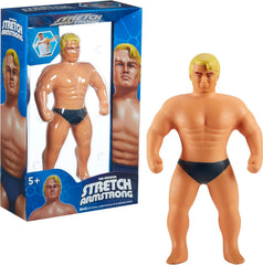 STRETCH ARMSTRONG original giant toy in full display showing retro look and stretchable fun.