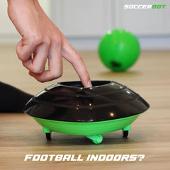 Strikesphere Soccer Bot LCD-display recording scores during training