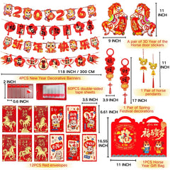 Strolfay Dragon Year door stickers bold entrance accents